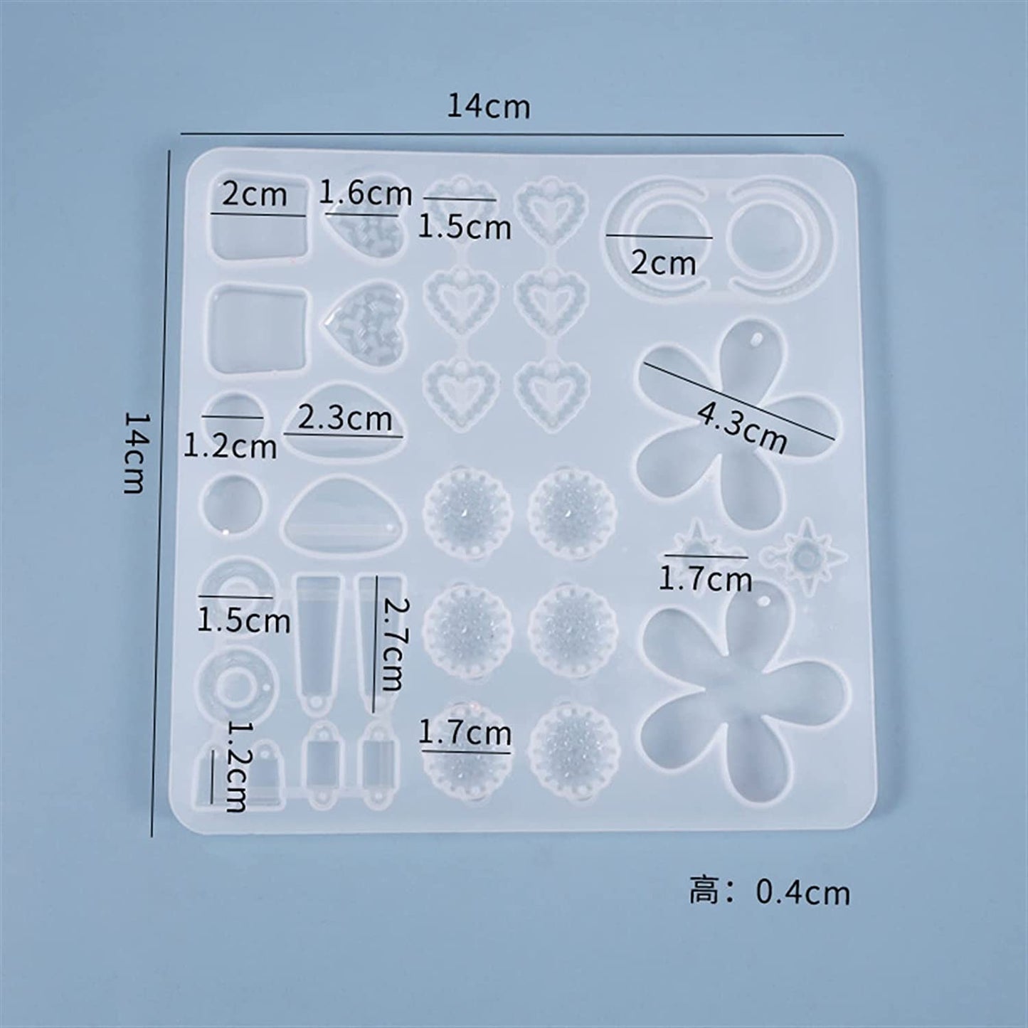 Silicone Mould Earrings / Pendants