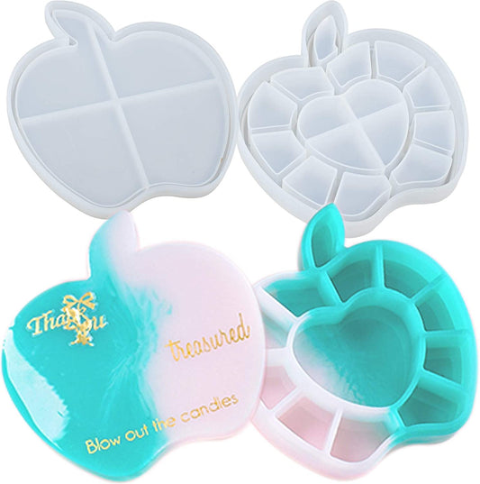 Silicone Mould Apple Trinket Box