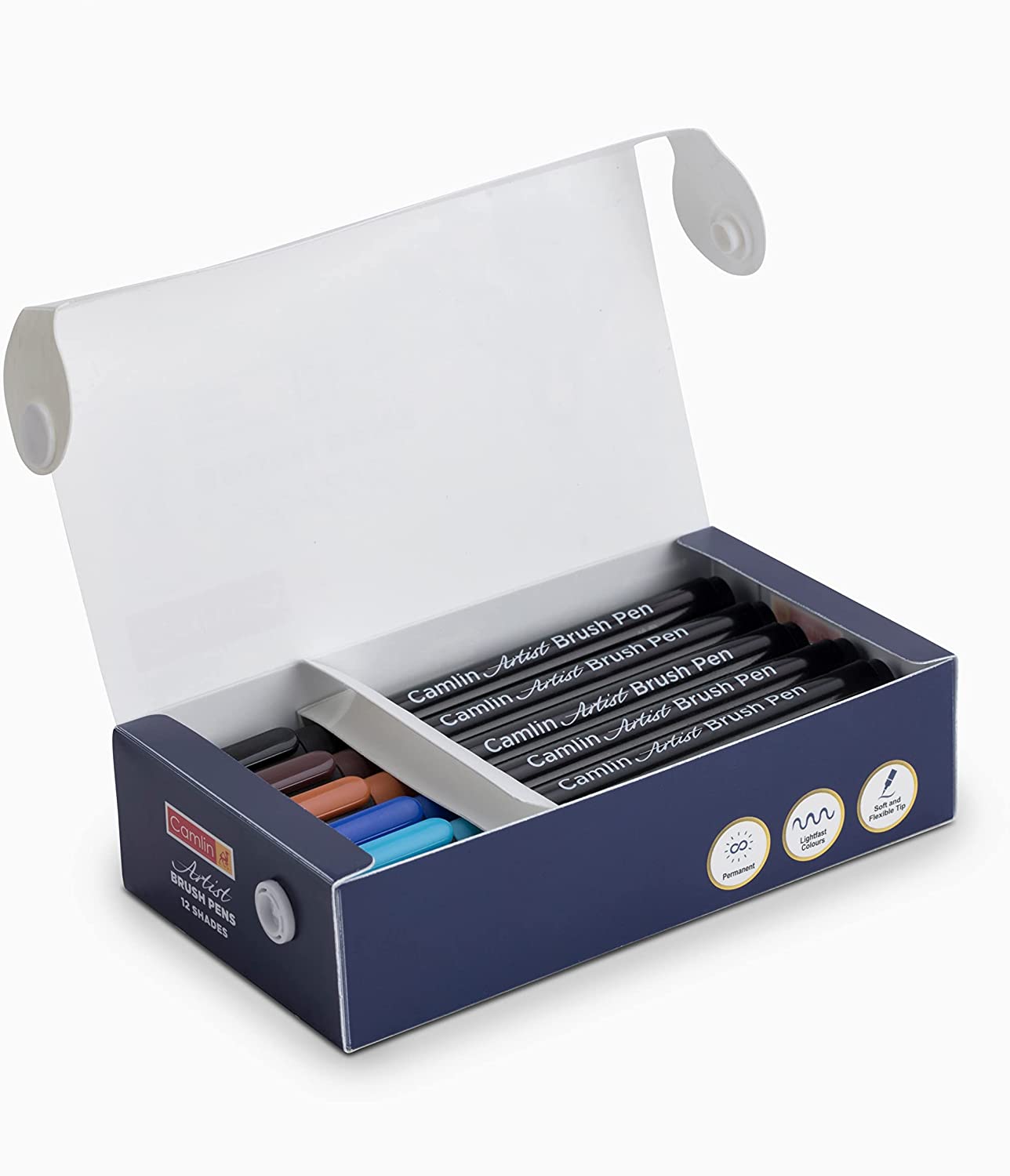 Camel Brush Tip Camlin Brush Pen 12 Shades Price Art Camlin