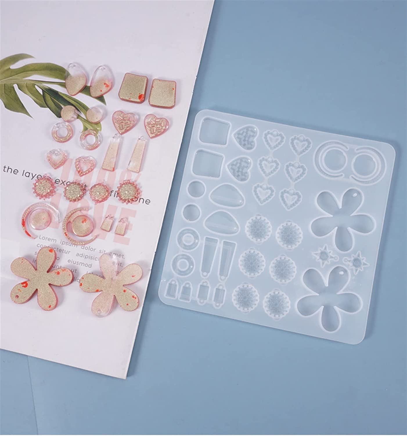Silicone Mould Earrings / Pendants