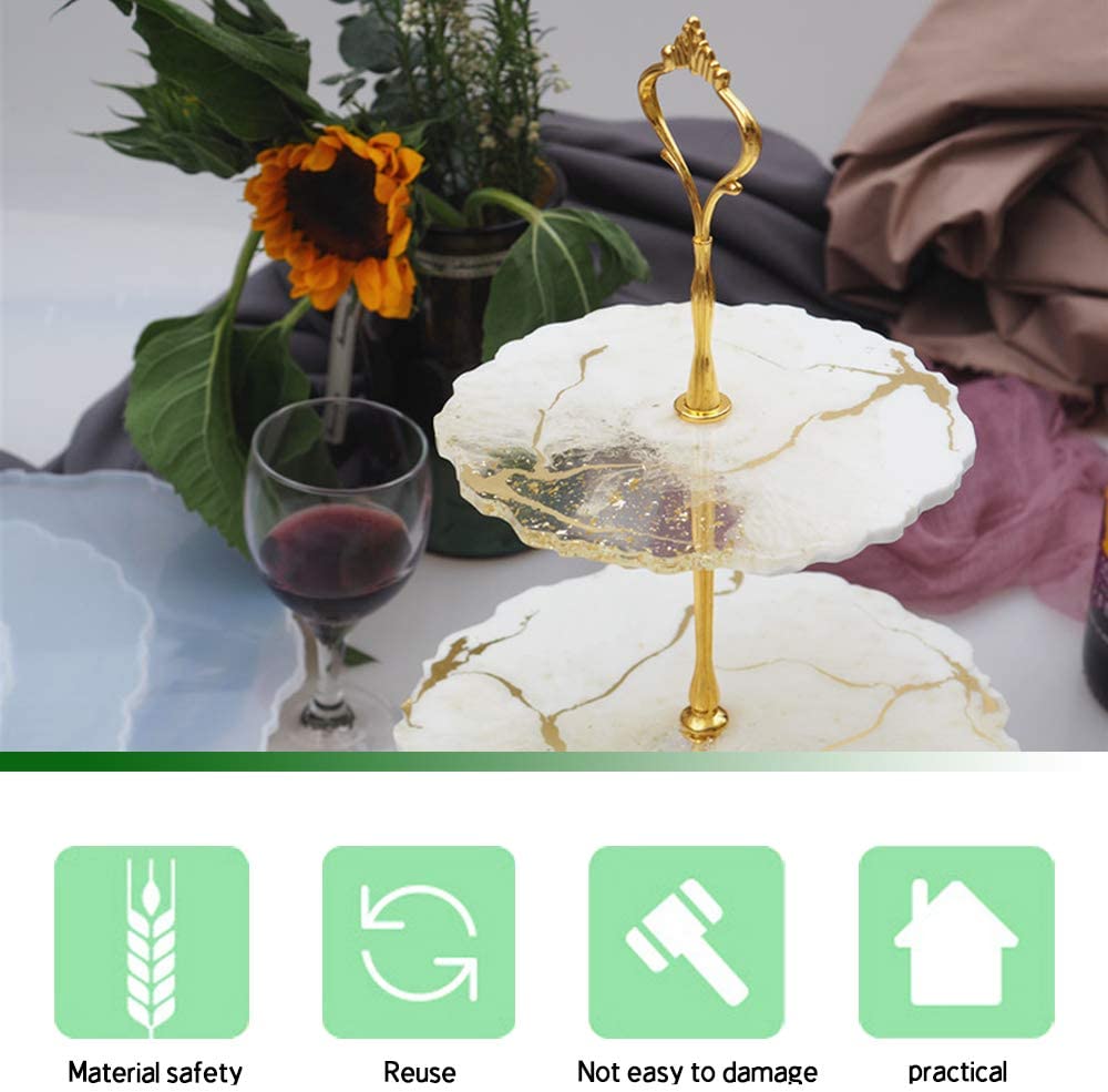 Silicone Mould 3 Tier Cake With Stand