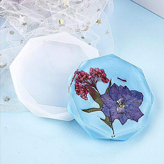Silicone Mould Diamond Cut Round
