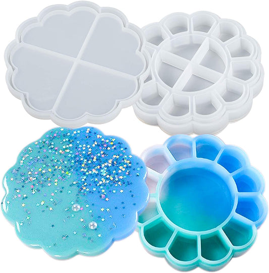 Silicone Mould Flower Trinket Box