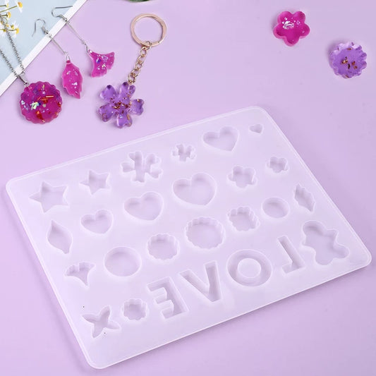 Silicone Mould Keychain Mix Design