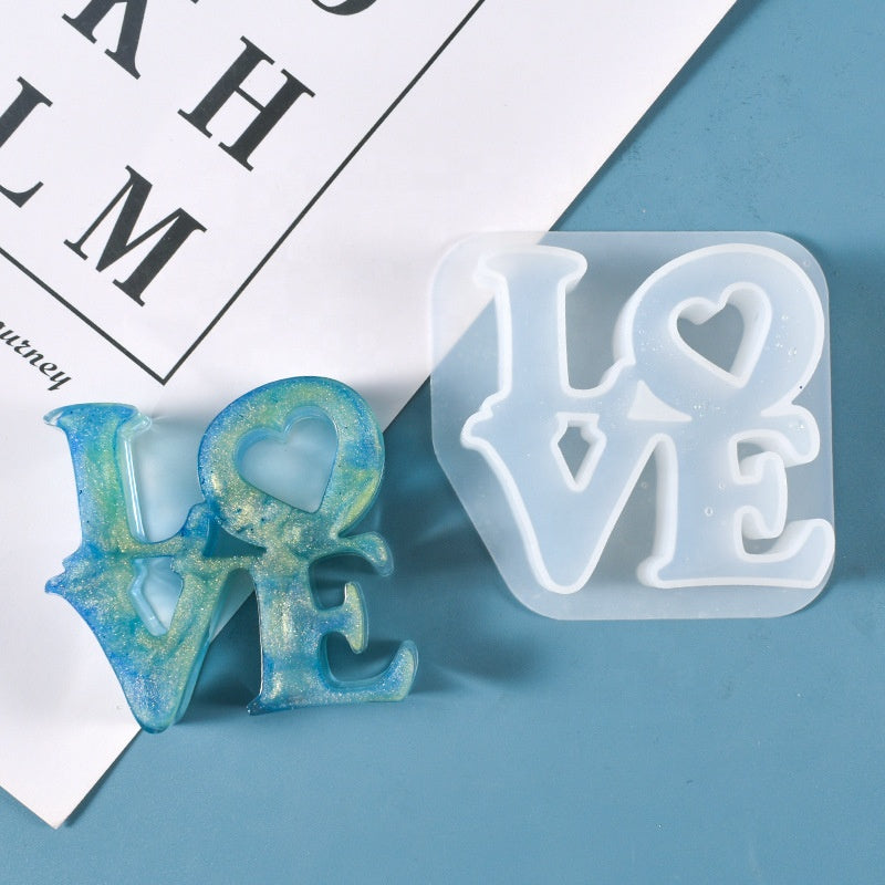Silicone Mould Love