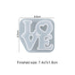 Silicone Mould Love