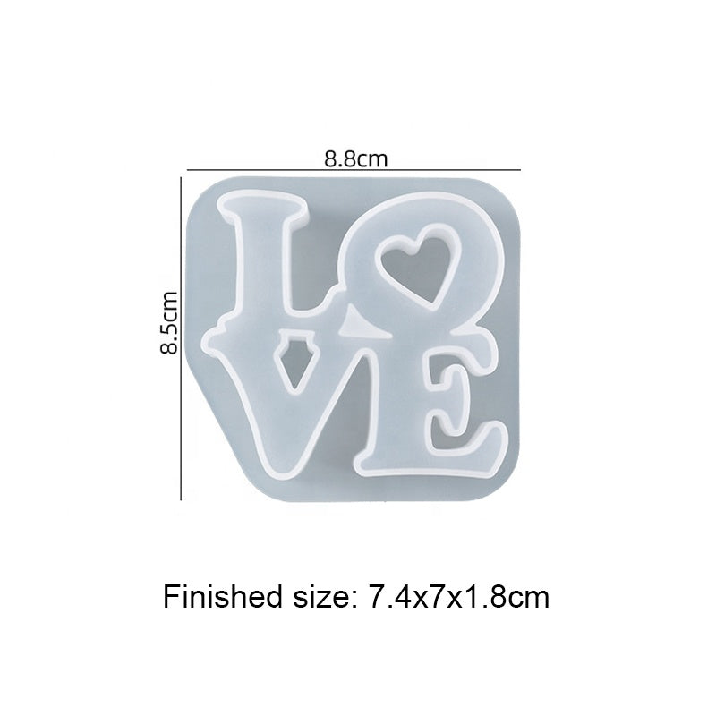 Silicone Mould Love