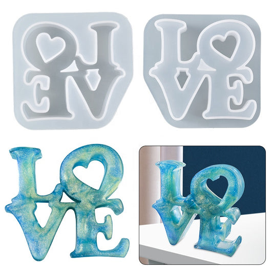 Silicone Mould Love