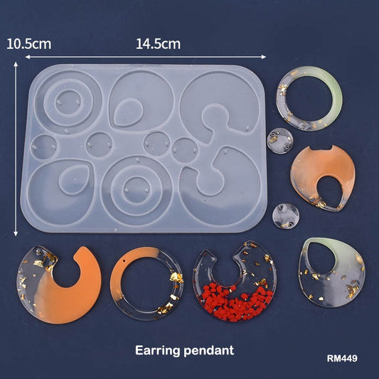 Silicone Mould Earrings / Pendants