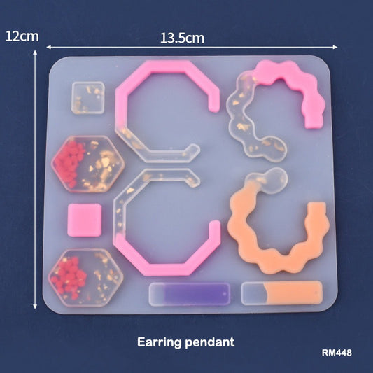 Silicone Mould Earrings / Pendants