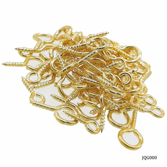 Jewellery Q-Hooks / Eyescrew Gold - 20 Grams