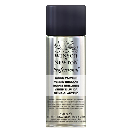 Winsor & Newton Artists' Spray Varnish Gloss 400ML