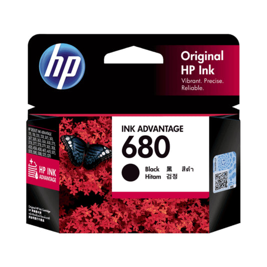 HP 680 Black Original Ink Advantage Cartridge