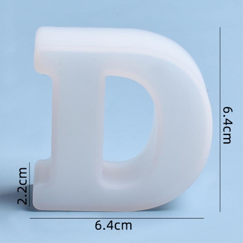 Silicone Mould Alphabet Set 2.5 Inch