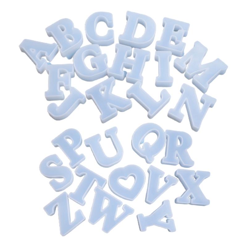 Silicone Mould Alphabet Set 2.5 Inch