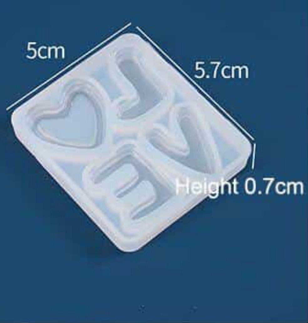 Silicone Mould Love