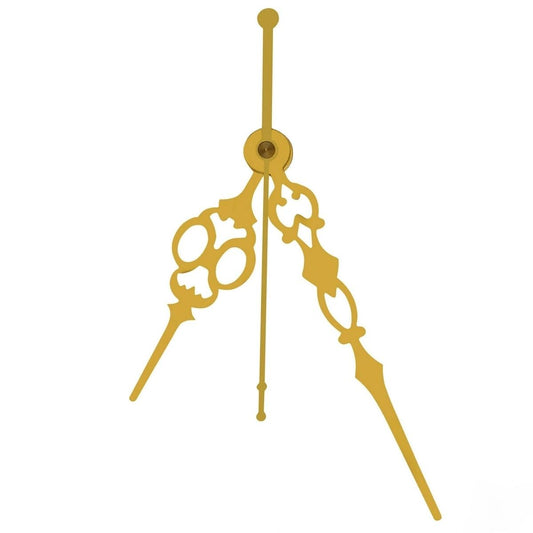 Clock Hands Set (11x8 Cm) - Gold