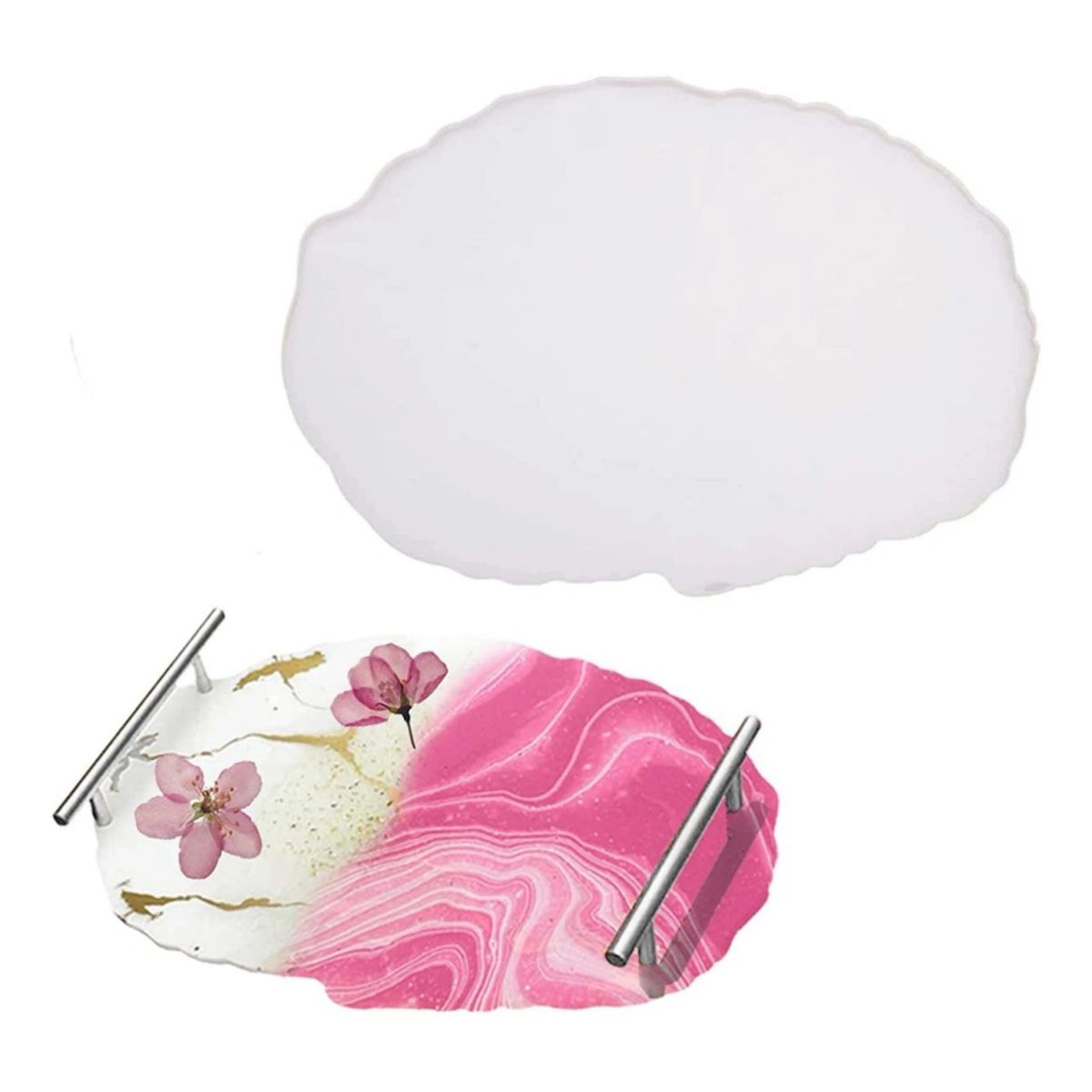 Silicone Mould Oval Tray