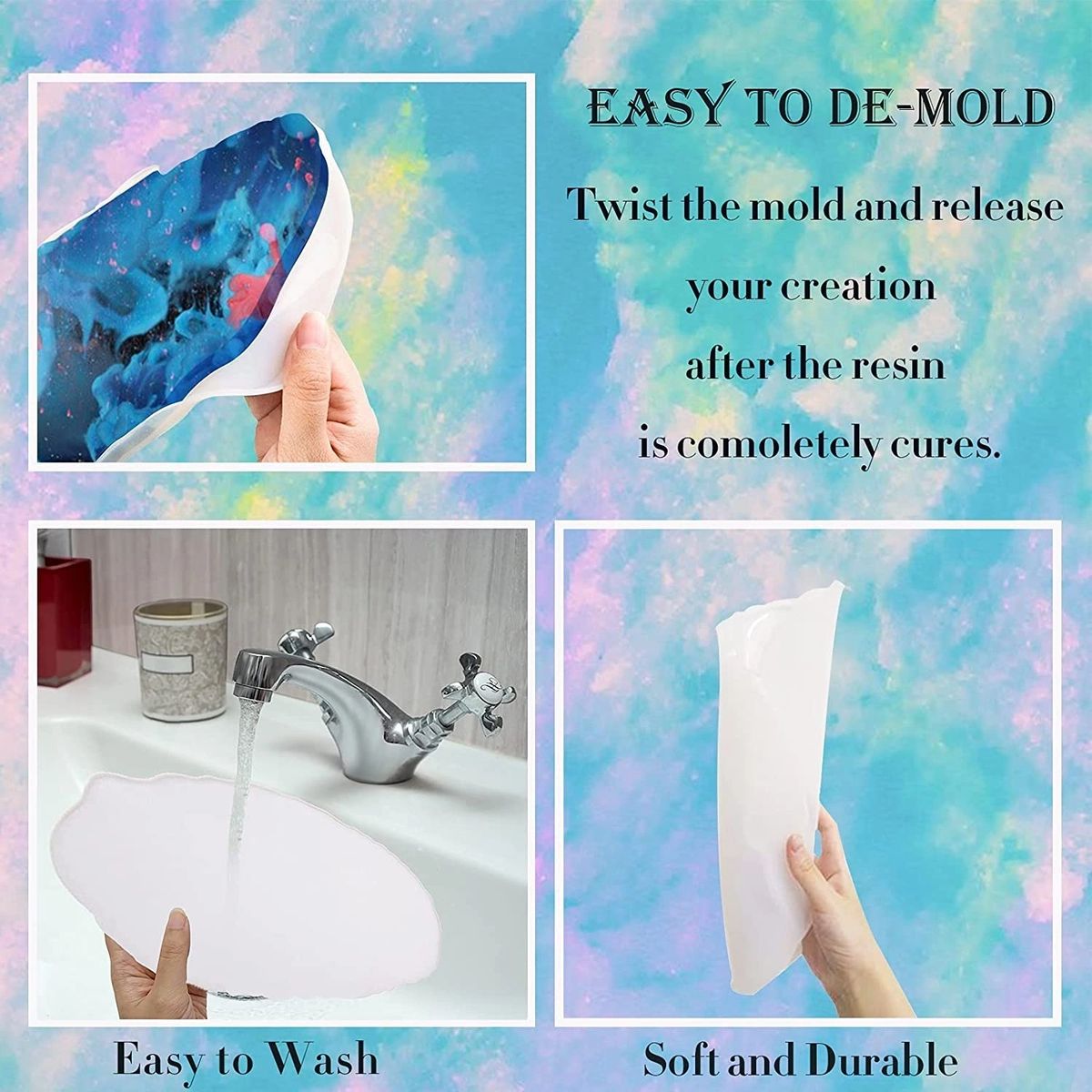 Silicone Mould Oval Tray
