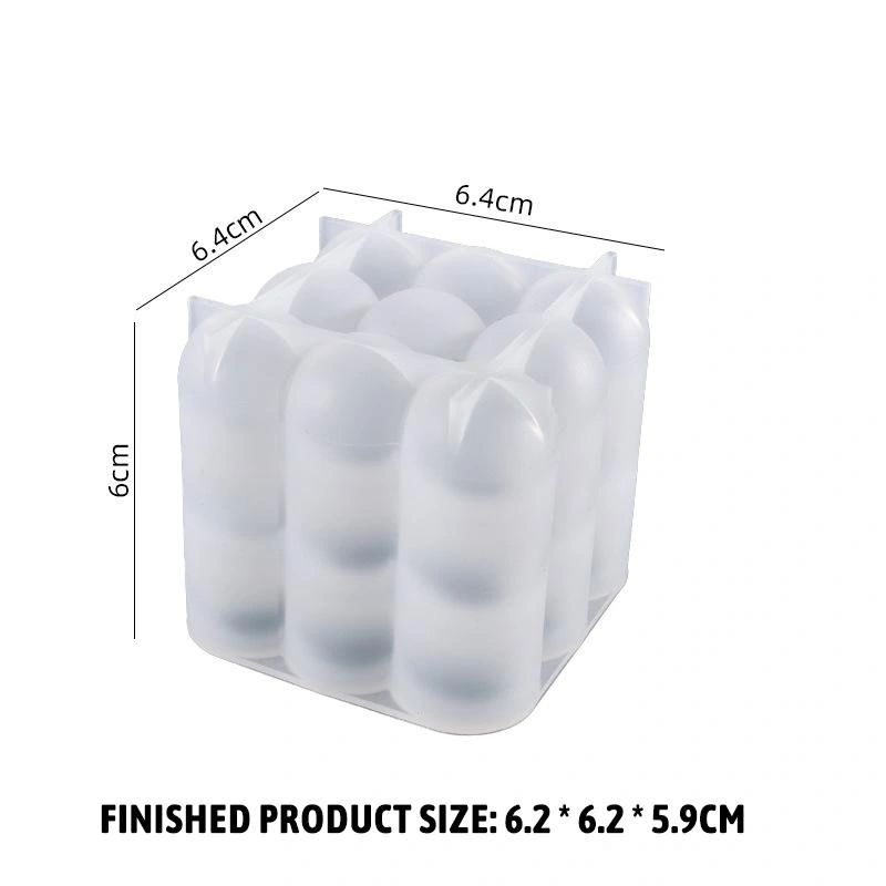 Silicone Mould 3D Bubbles Candle