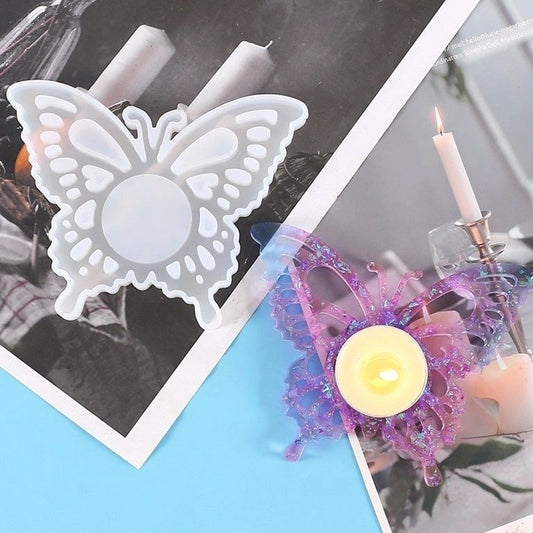 Silicone Mould Butterfly Tealight Holder