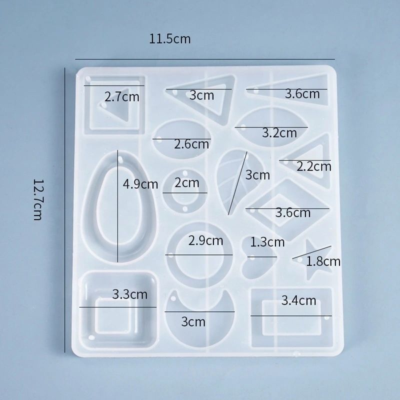 Silicone Mould Earrings / Pendants