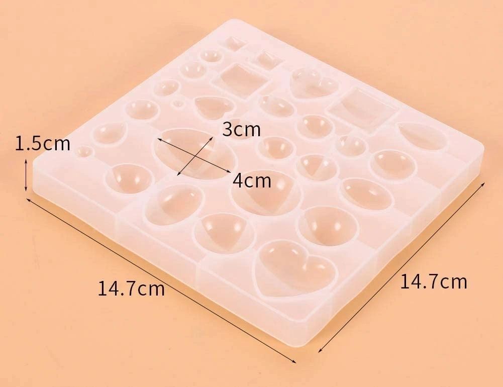 Silicone Mould Cabochon Gemstone