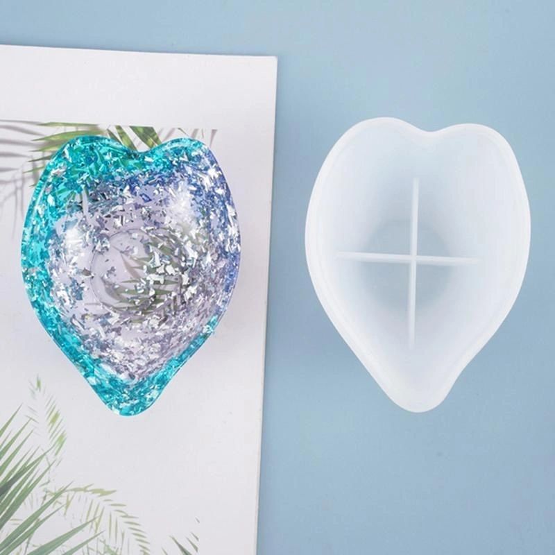 Silicone Mould Heart Shaped Trinket Dish