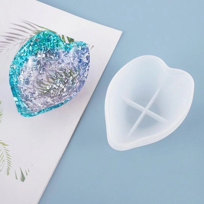 Silicone Mould Heart Shaped Trinket Dish