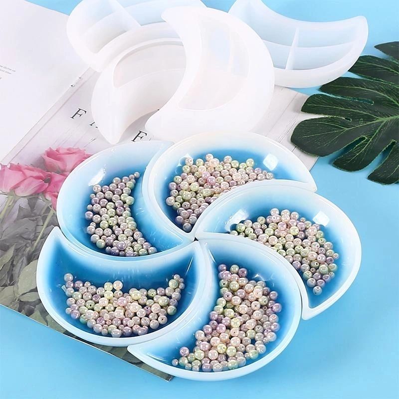 Silicone Mould Moon Trinket Tray