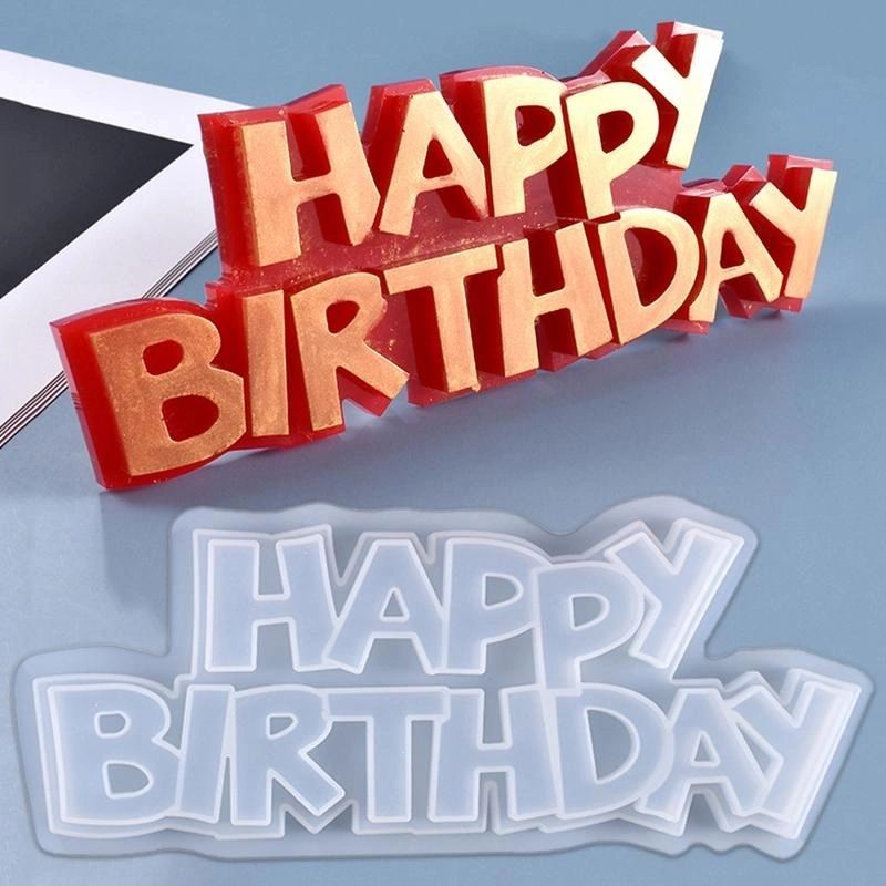 Silicone Mould Happy Birthday