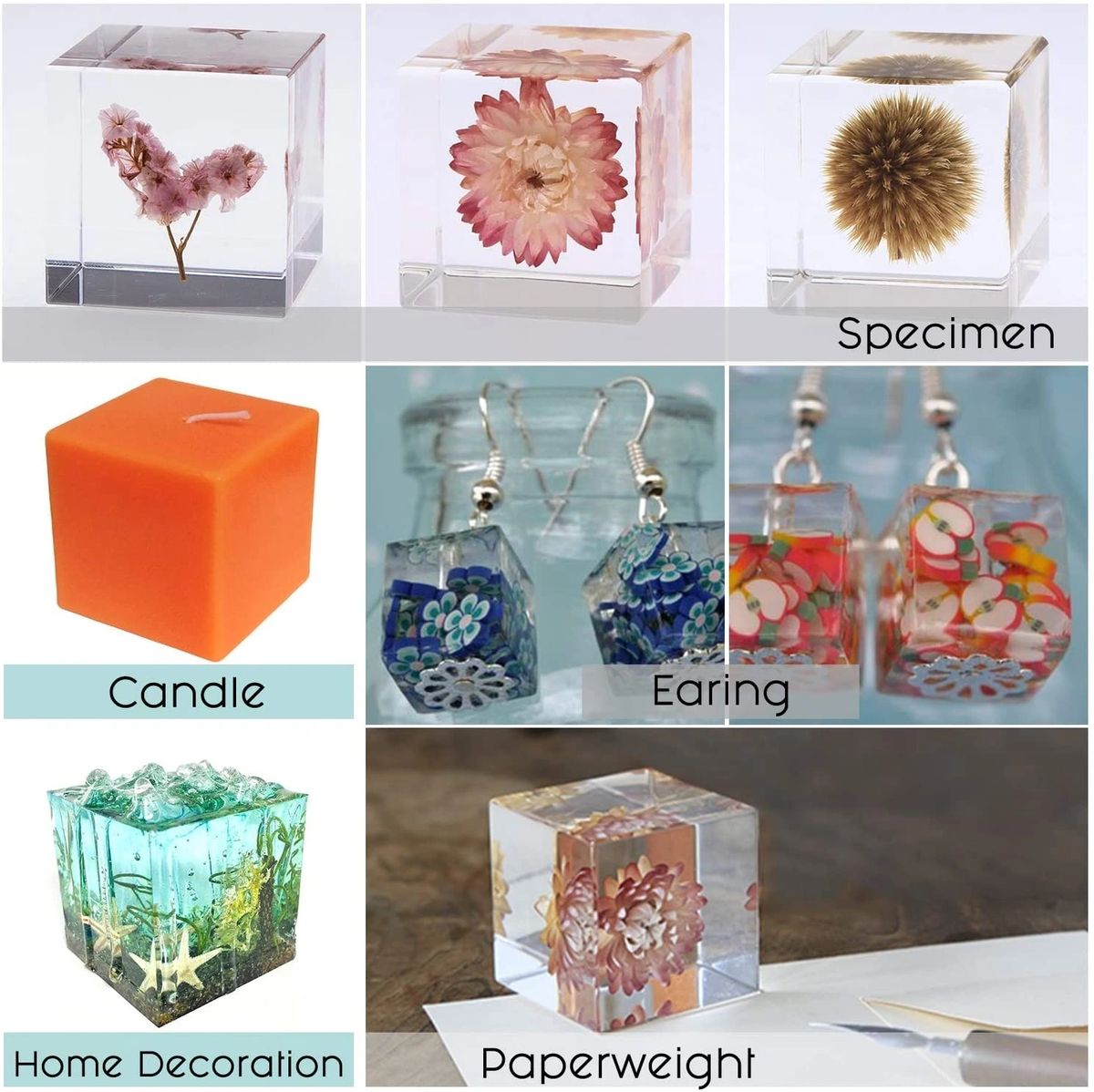 Silicone Mould Large Cube Set