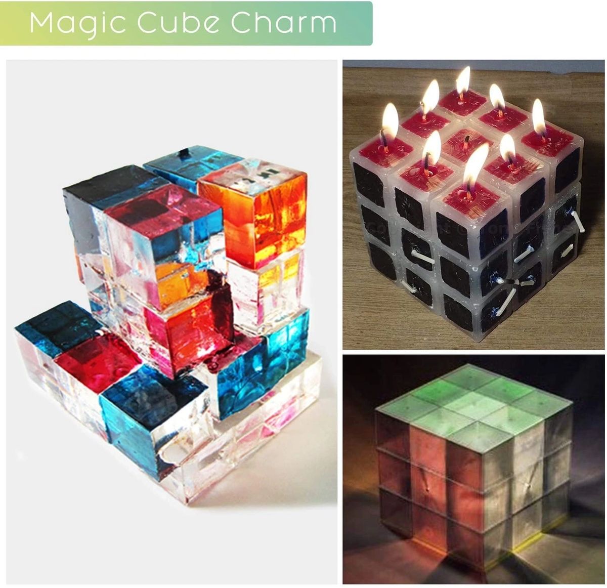 Silicone Mould Large Cube Set