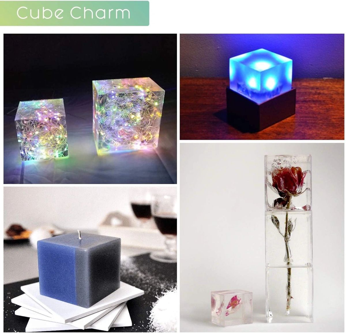 Silicone Mould Large Cube Set
