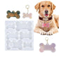 Silicone Mould Dog Bone Tag Set