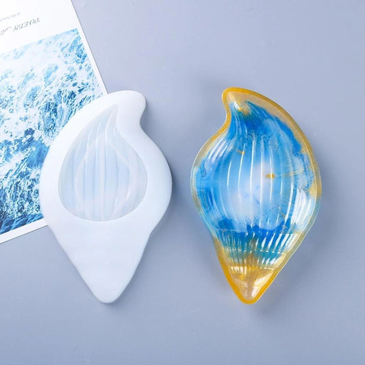 Silicone Mould Conch / Seashell Trinket Dish