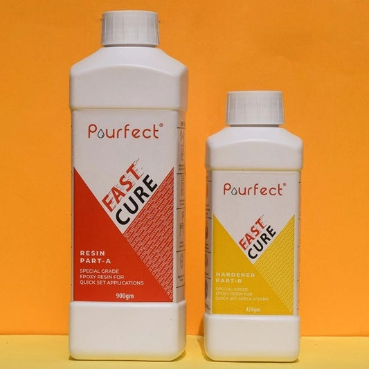 Pourfect Fast Cure Epoxy Resin Kit - 1.35kg 2:1