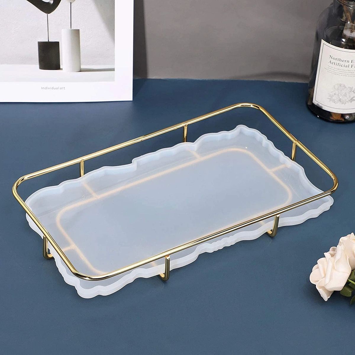 Metal Frame For Resin Tray - Rectangle