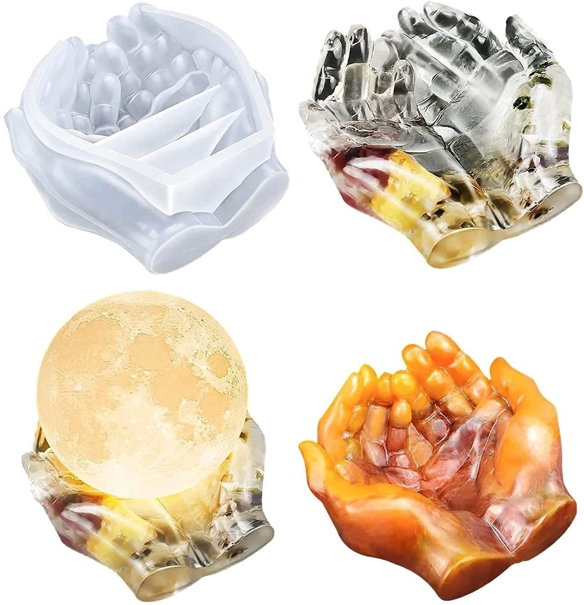 Silicone Mould Hand Shaped Tray
