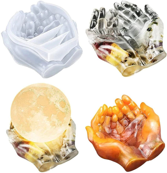 Silicone Mould Hand Shaped Tray