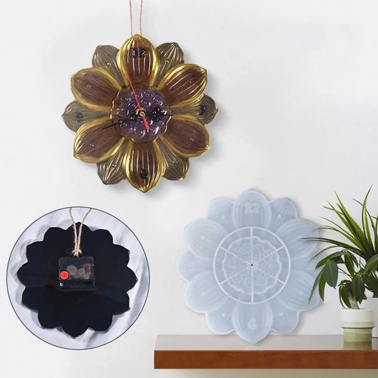 Silicone Mould Flower Clock