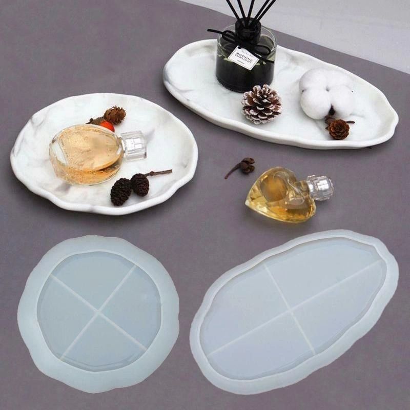 Silicone Mould Agate Tray / Dish Plate
