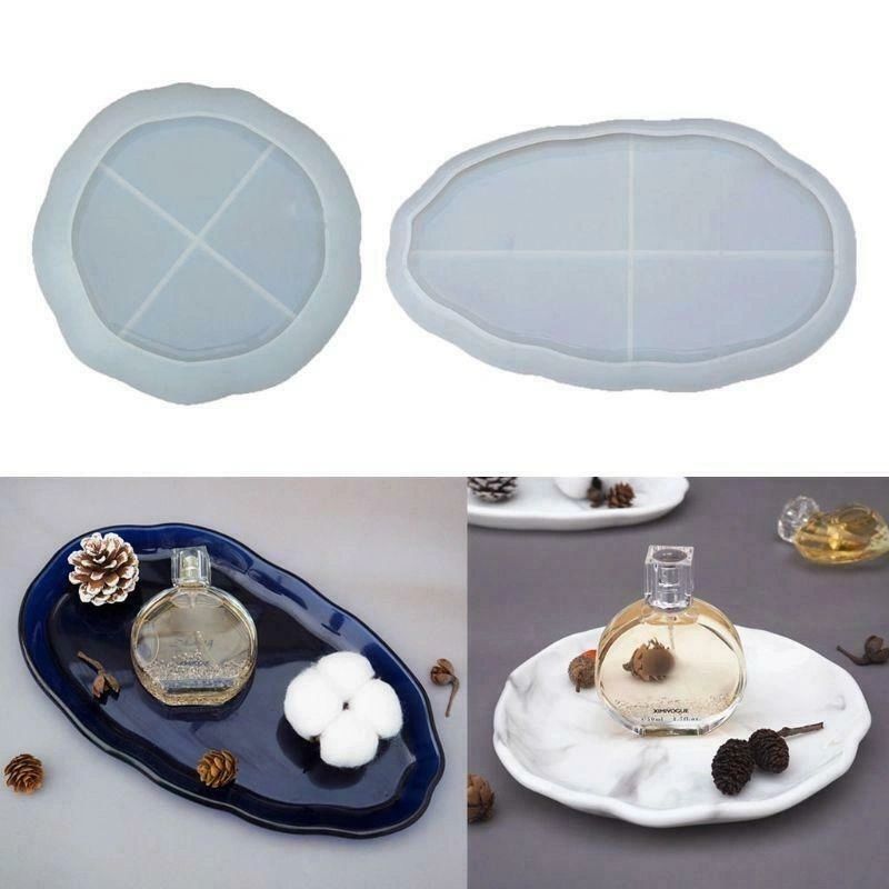 Silicone Mould Agate Tray / Dish Plate