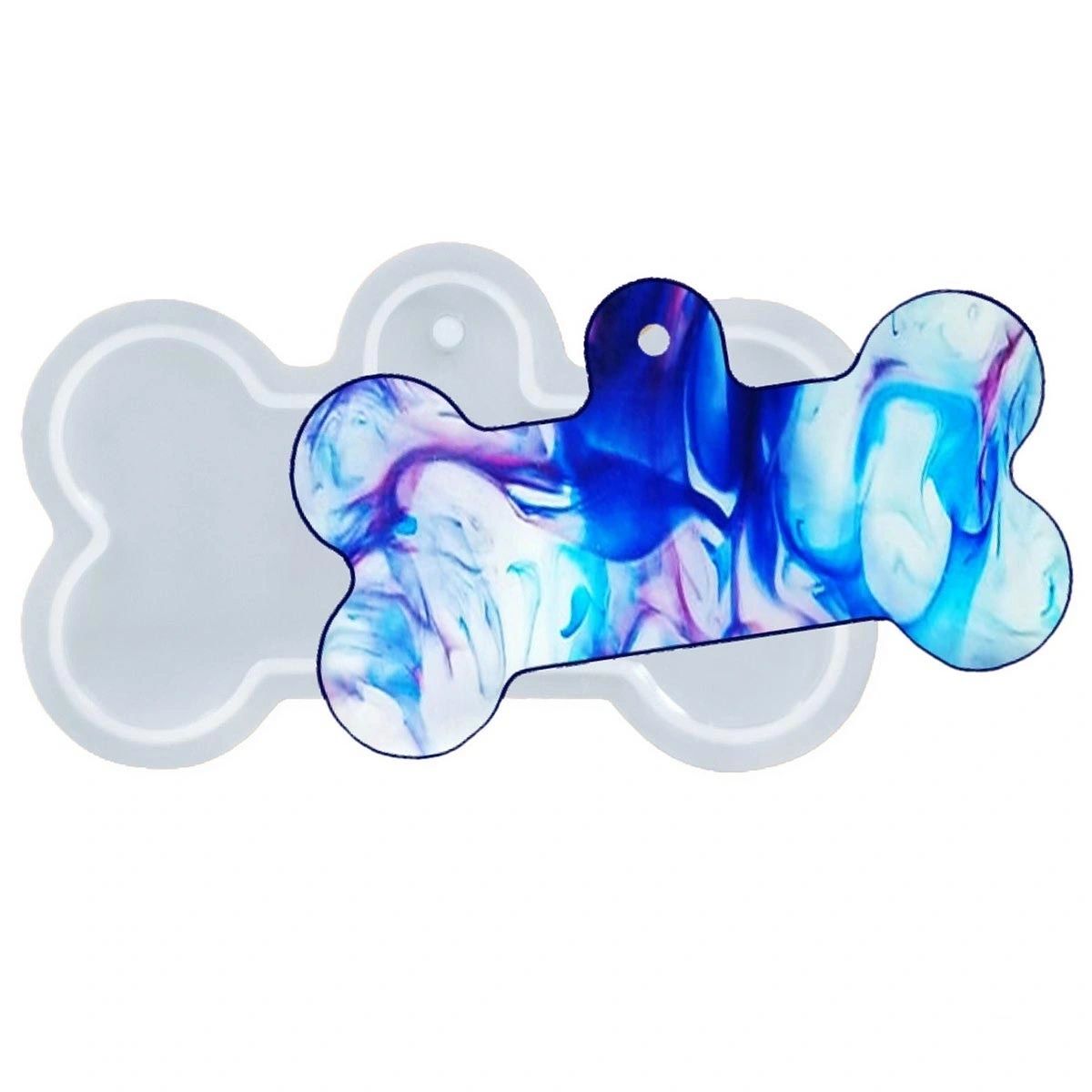 Silicone Mould Dog Bone Tag