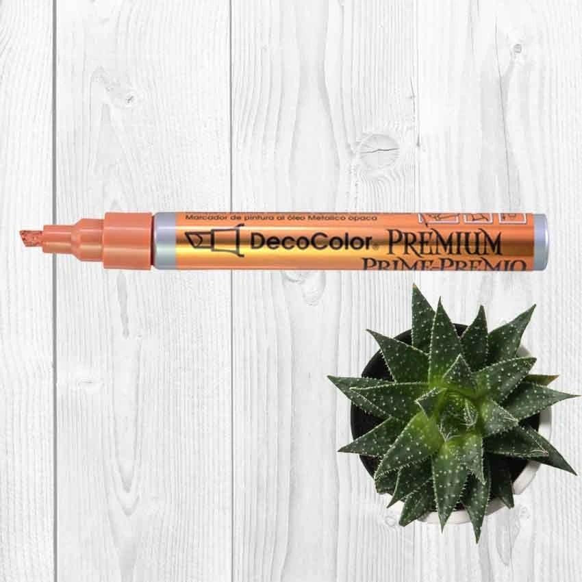 Marvy Decocolor PREMIUM Metallic Marker - Chisel Tip