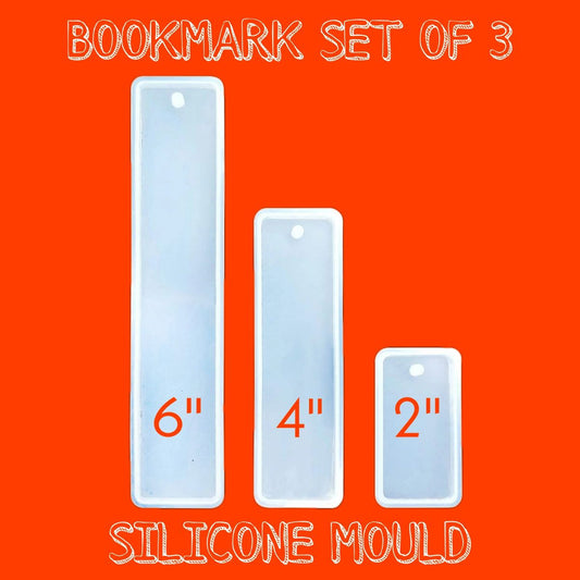Silicone Mould Bookmark Set Of 3