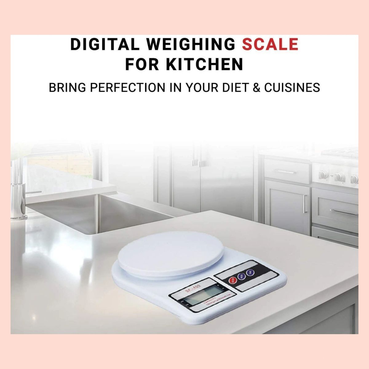 Portable Electronic Digital Kitchen Weight Machine – SATYAM STATIONERS