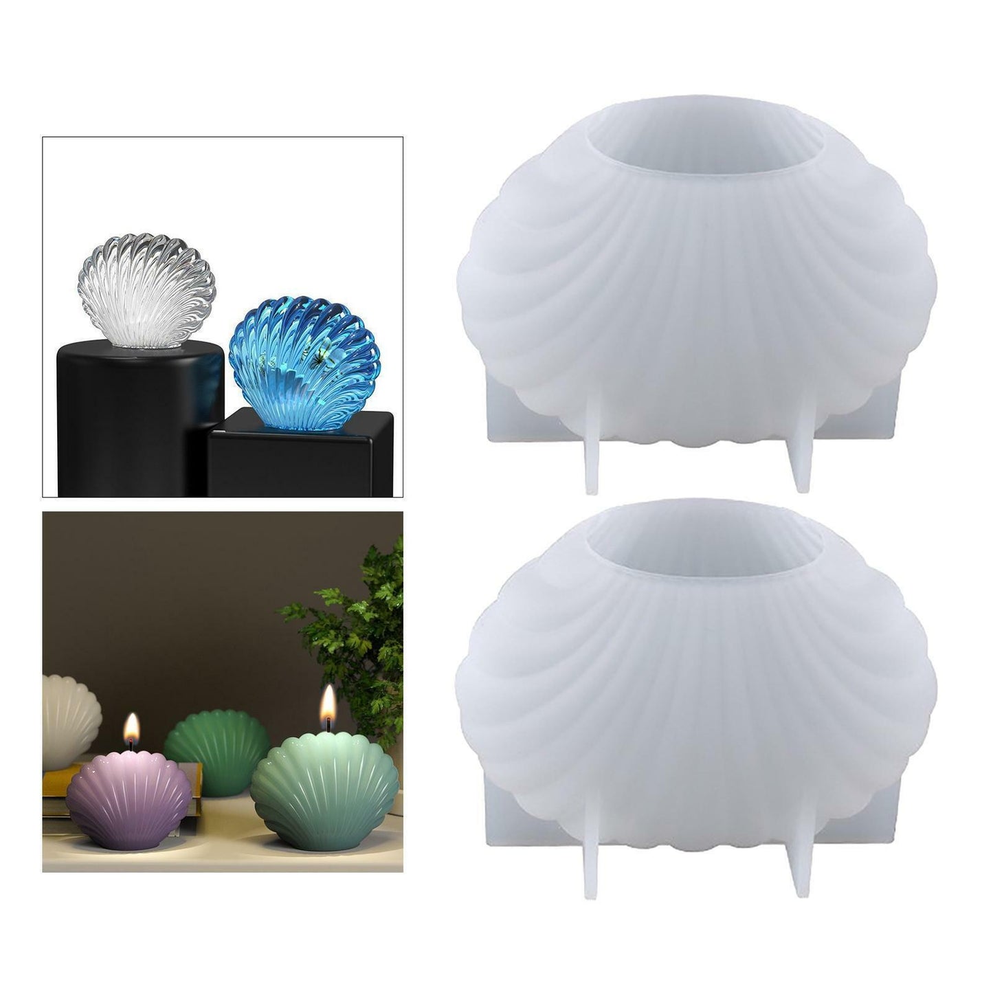 Silicone Mould Shell Candle